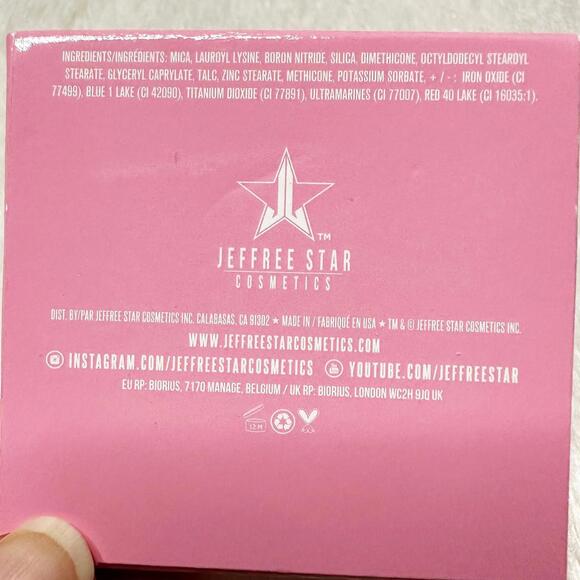 NIB Jeffree Star Eyeshadow Artistry Single in Cremated 1.5g - Picture 3 of 6